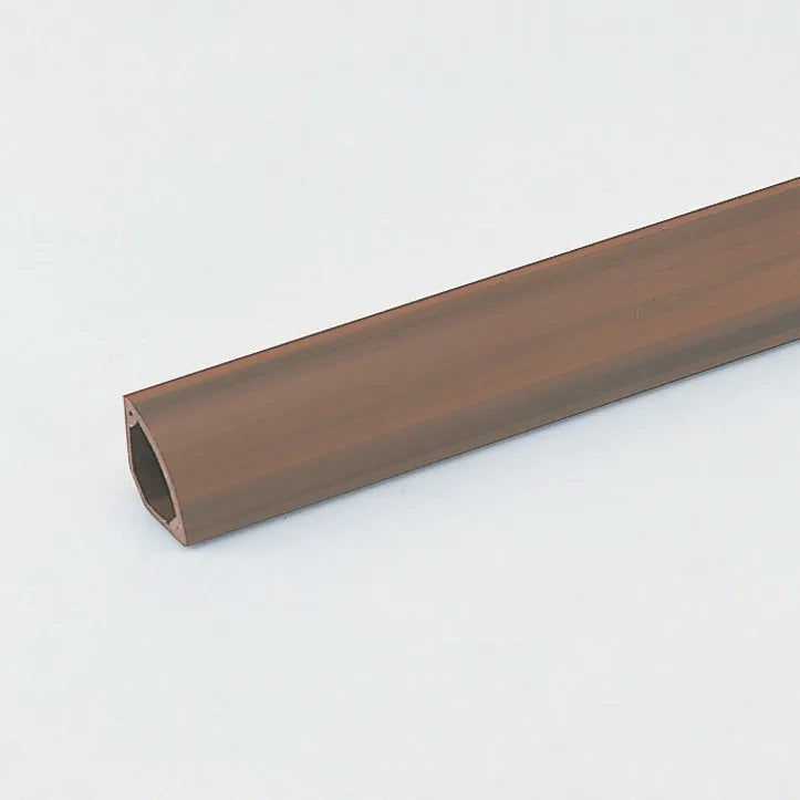 Cable cover (corner, wood grain) CA-C15M