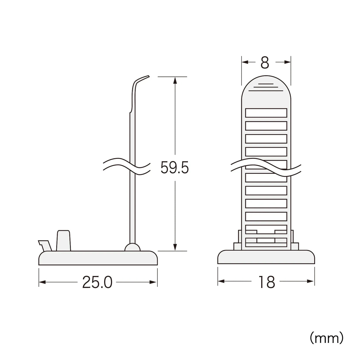 Cable clamp CA-CL13N