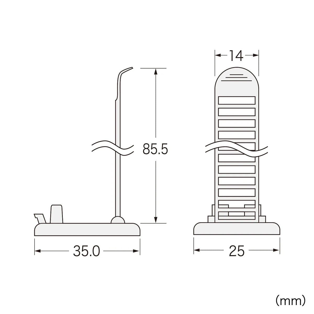 Cable clamp CA-CL23N