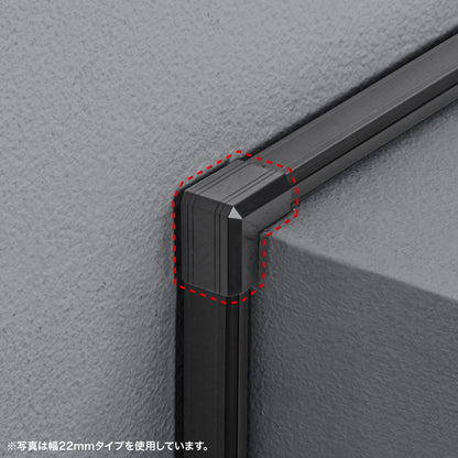 Cable cover for CA-KK17BK (corner type, black) CA-KK17BKD