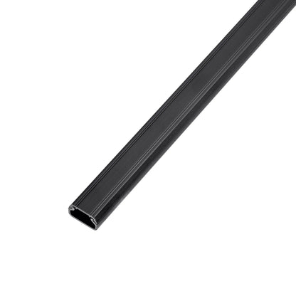 Wall-mounted cable molding (17mm width, square shape, black) CA-KK17BK