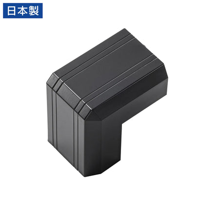 Cable cover for CA-KK22BK (22mm width, protruding corner, black) CA-KK22BKD