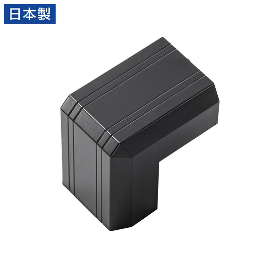 Cable cover for CA-KK22BK (22mm width, protruding corner, black) CA-KK22BKD