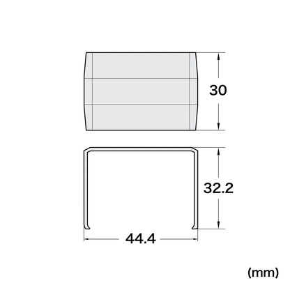 Wiring duct (connecting cover, white) CA-KK40J