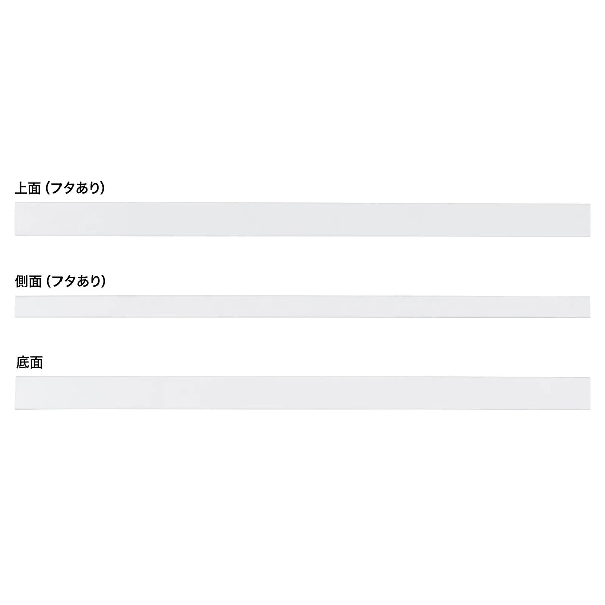 Wiring duct (60x40x1000mm, white) CA-KK60W