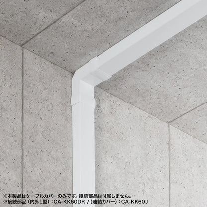 Wiring duct (60x40x1000mm, white) CA-KK60W