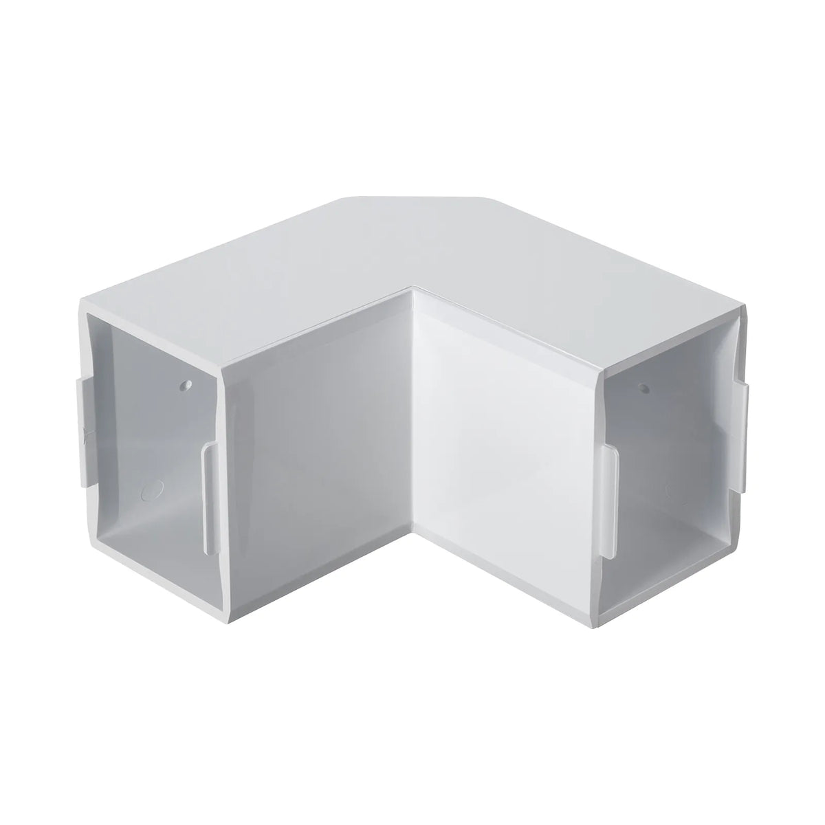 Wiring duct (indoor/outdoor L-shaped, white) CA-KK80DR