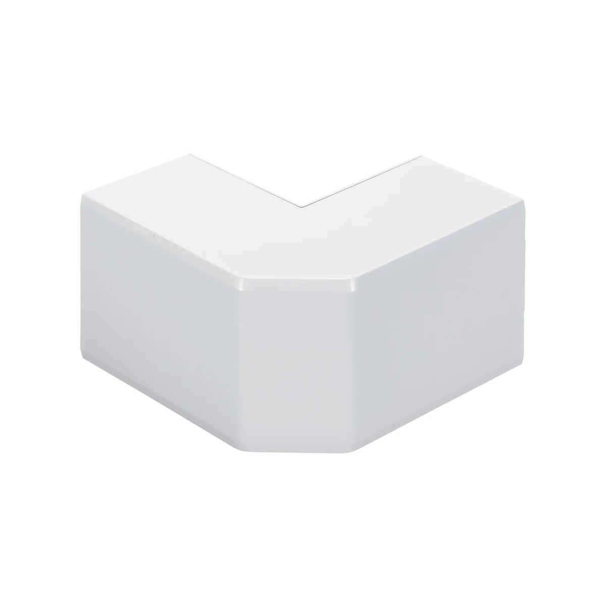 Wiring duct (indoor/outdoor L-shaped, white) CA-KK80DR