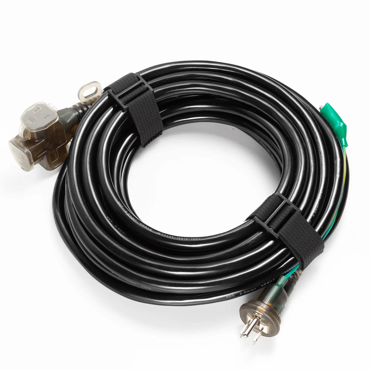 Velcro cable ties (25mm width, 3m length, black, with dedicated hooks) CA-MF10BK