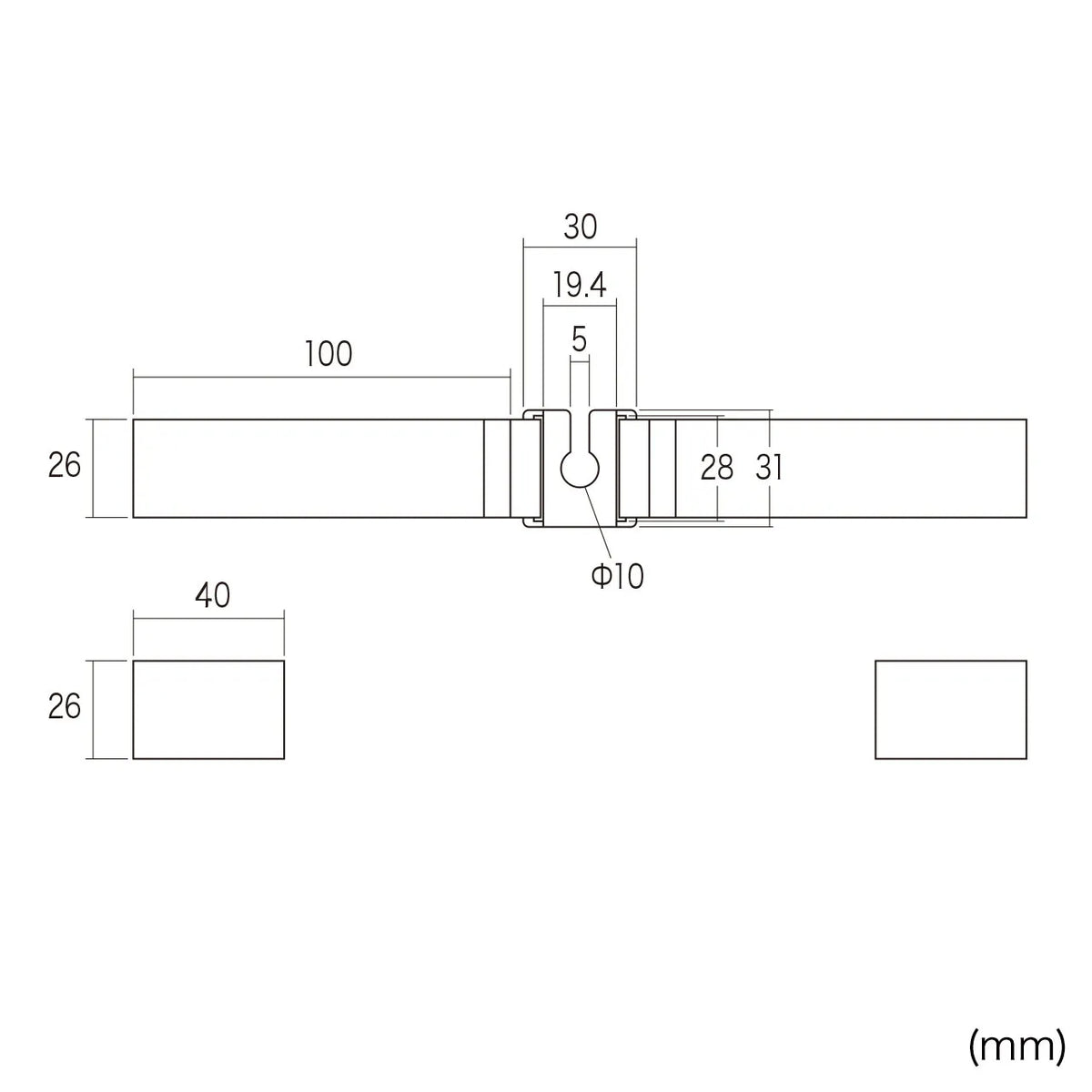I/O Lock Belt (USB Plug Compatible) CA-NB002