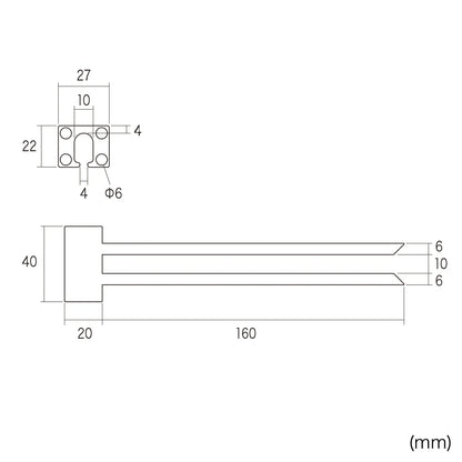 HDMI Hold Lock (Compatible with HDMI Plugs) CA-NB004