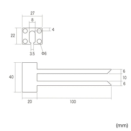 USB Hold Lock (USB Plug Compatible) CA-NB005