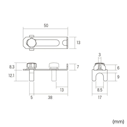 I/O Lock HDMI-WIDE (Compatible with HDMI plugs for AV receivers) CA-NB007