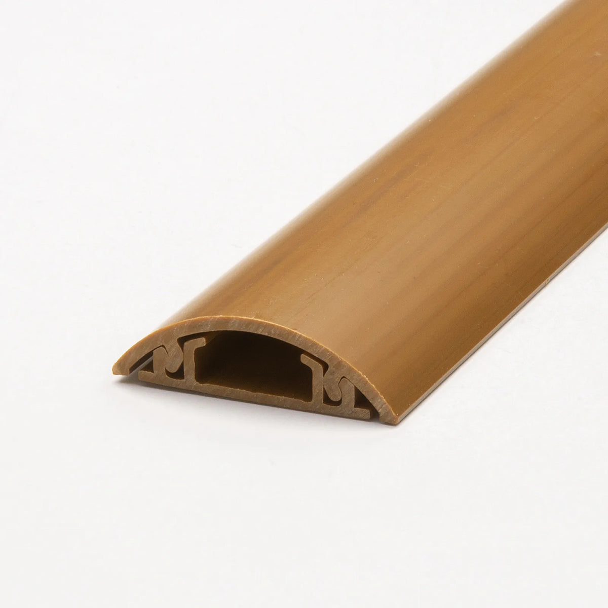 Floor cable molding (30mm width, 1m length, light wood grain) CA-R30LM