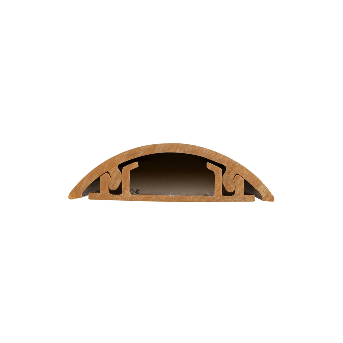 Floor cable molding (30mm width, 1m length, light wood grain) CA-R30LM