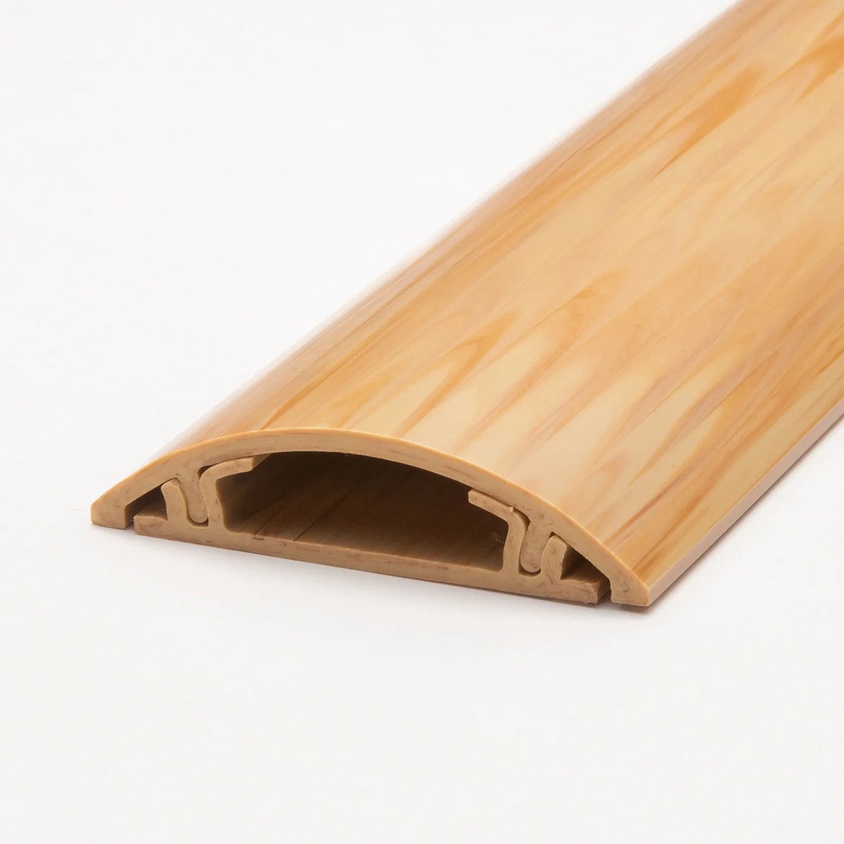Floor cable molding (50mm width, 1m length, natural wood grain) CA-R50NM
