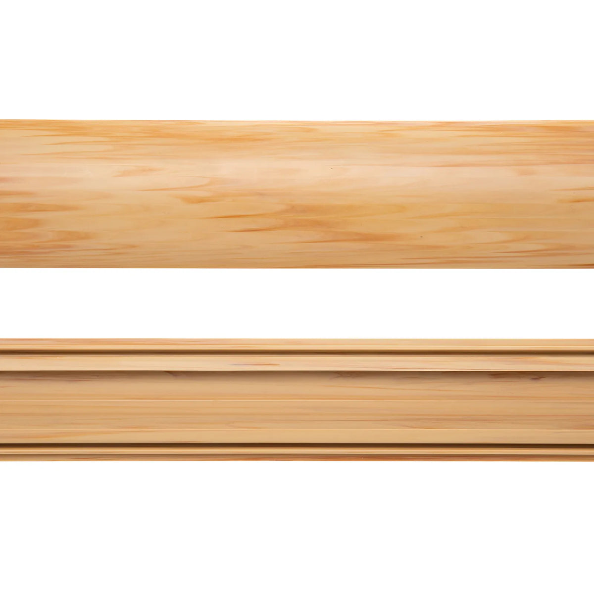 Floor cable molding (50mm width, 1m length, natural wood grain) CA-R50NM