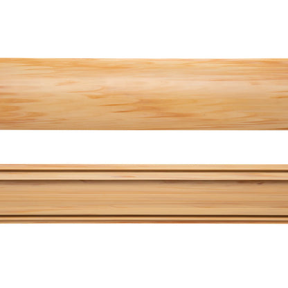 Floor cable molding (50mm width, 1m length, natural wood grain) CA-R50NM