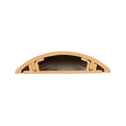 Floor cable molding (50mm width, 1m length, natural wood grain) CA-R50NM