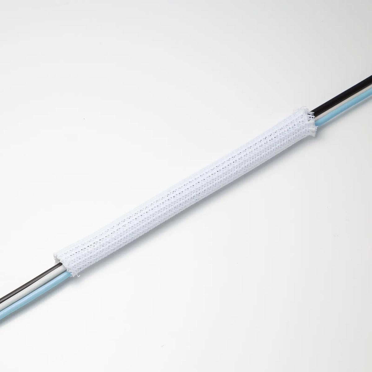 Braided Cable Sleeve (White, 2m roll, 13mm inner diameter) CA-SL13W2