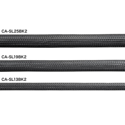 Braided Cable Sleeve (Black, 2m roll, 19mm inner diameter) CA-SL19BK2