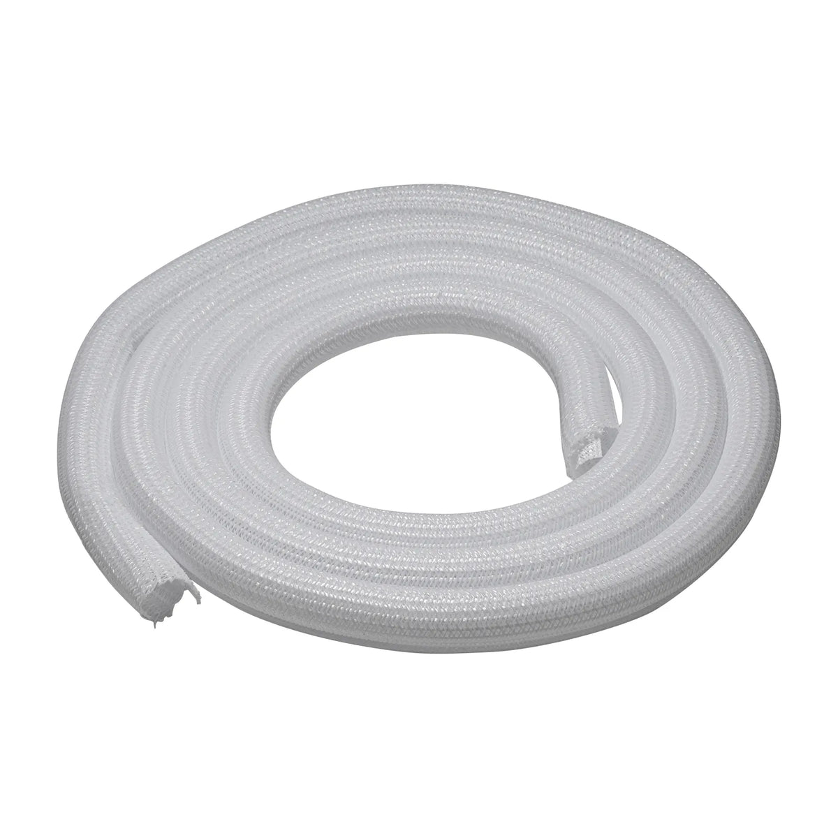 Braided Cable Sleeve (White, 2m roll, 19mm inner diameter) CA-SL19W2