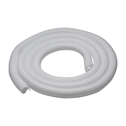Braided Cable Sleeve (White, 2m roll, 19mm inner diameter) CA-SL19W2
