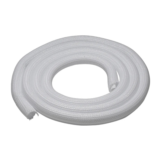 Braided Cable Sleeve (White, 2m roll, 19mm inner diameter) CA-SL19W2