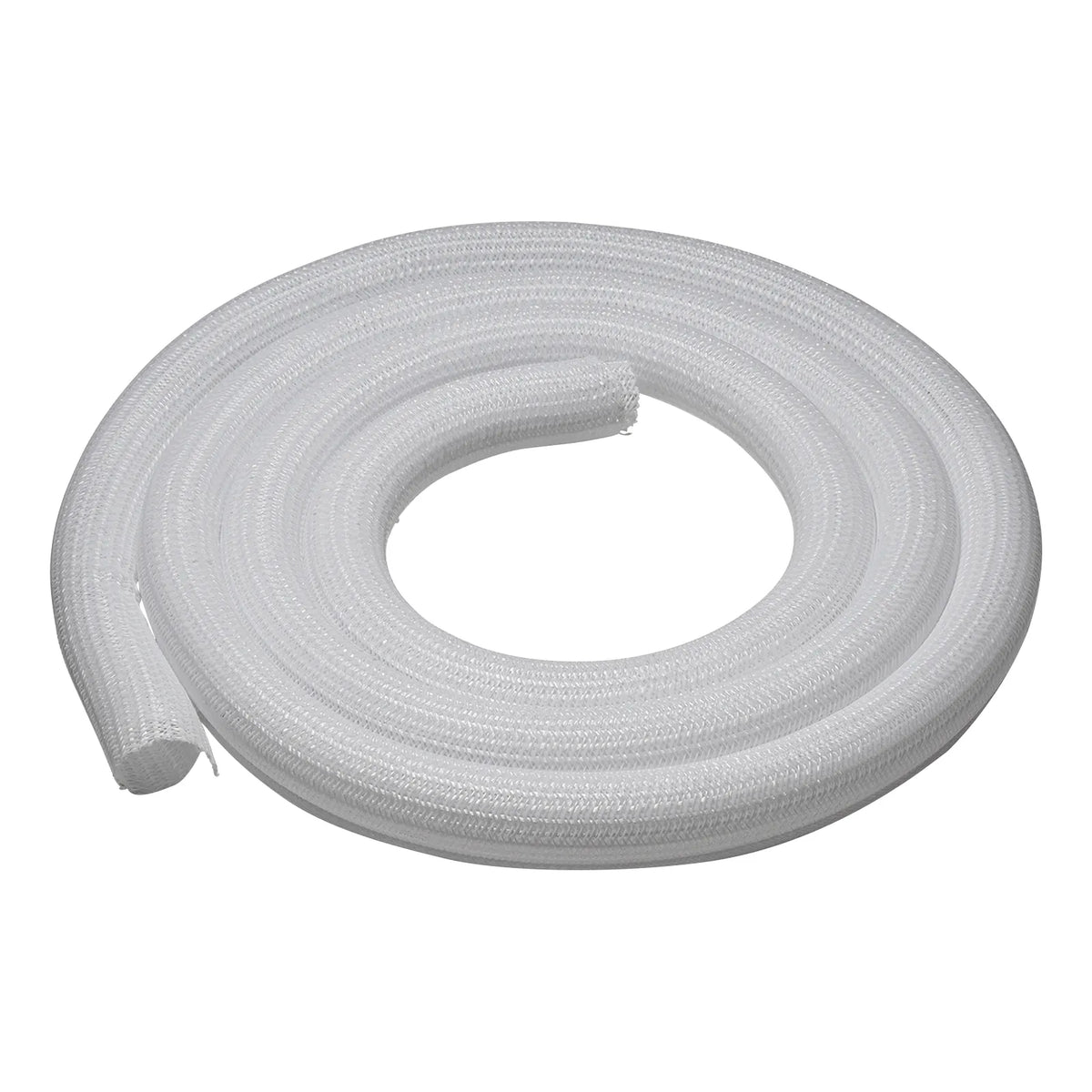 Braided Cable Sleeve (White, 2m roll, 25mm inner diameter) CA-SL25W2