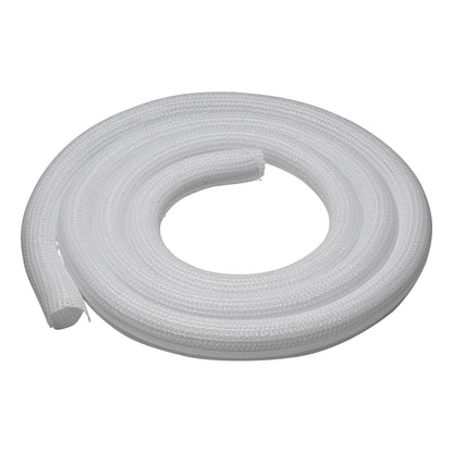 Braided Cable Sleeve (White, 2m roll, 25mm inner diameter) CA-SL25W2