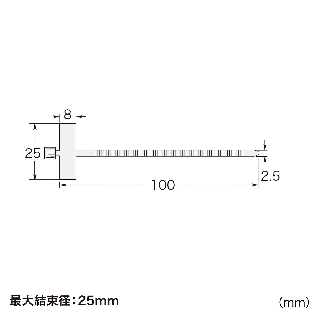 Marker Tie CA-TM100N