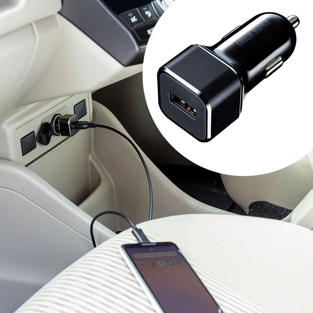 Car charger (1 port, 2.4A) CAR-CHR73U
