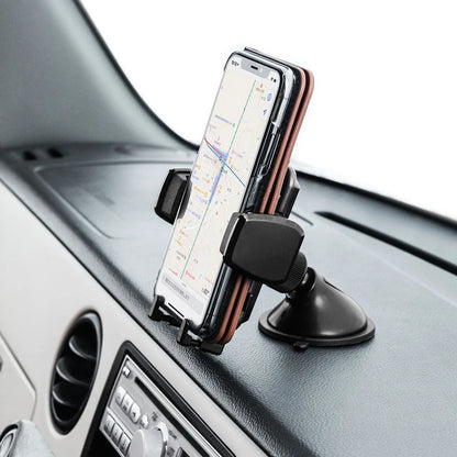Smartphone car mount (compatible with flip cases, on-dash type) CAR-HLD11BK