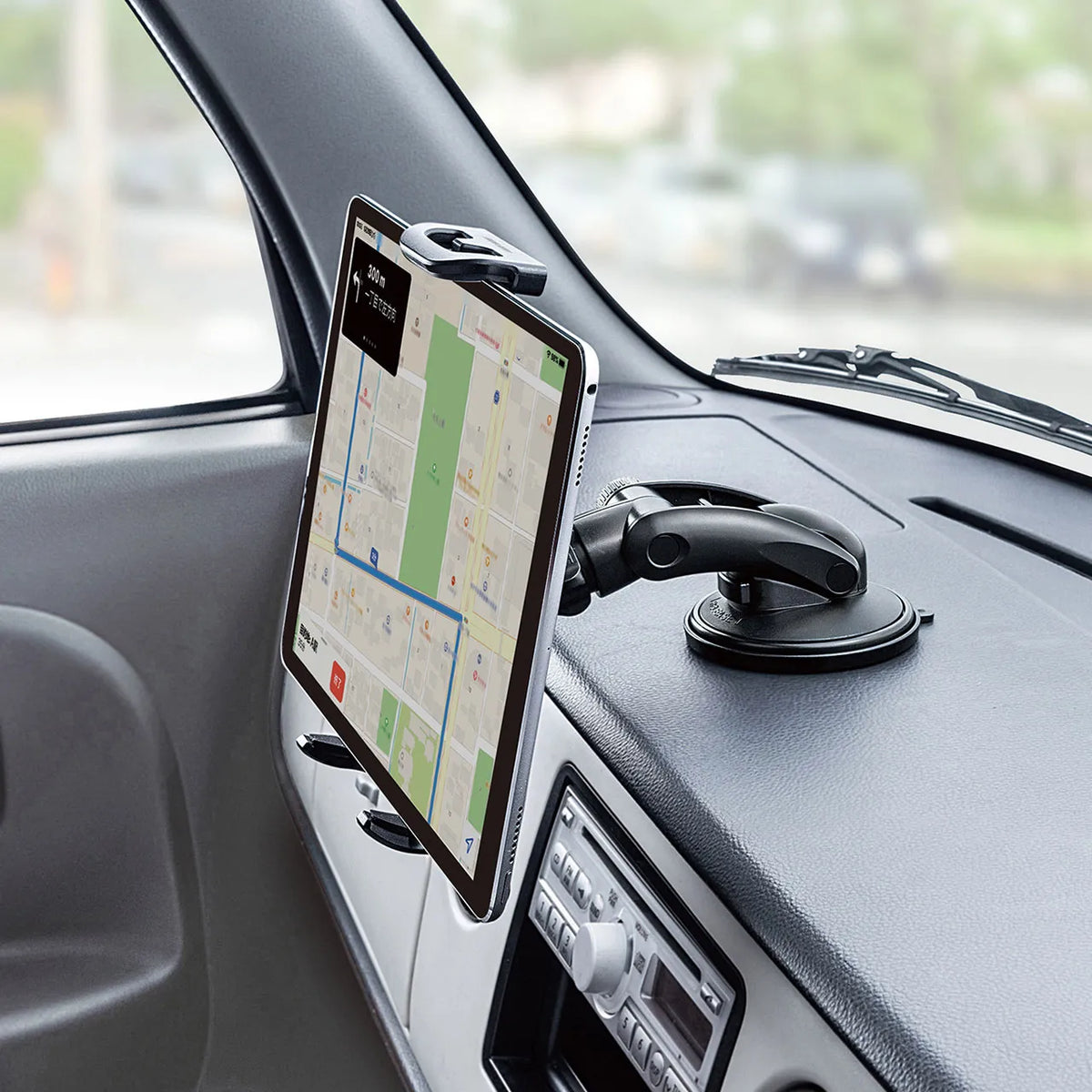 Car Tablet Holder (Suction Cup Type) CAR-HLD13BK