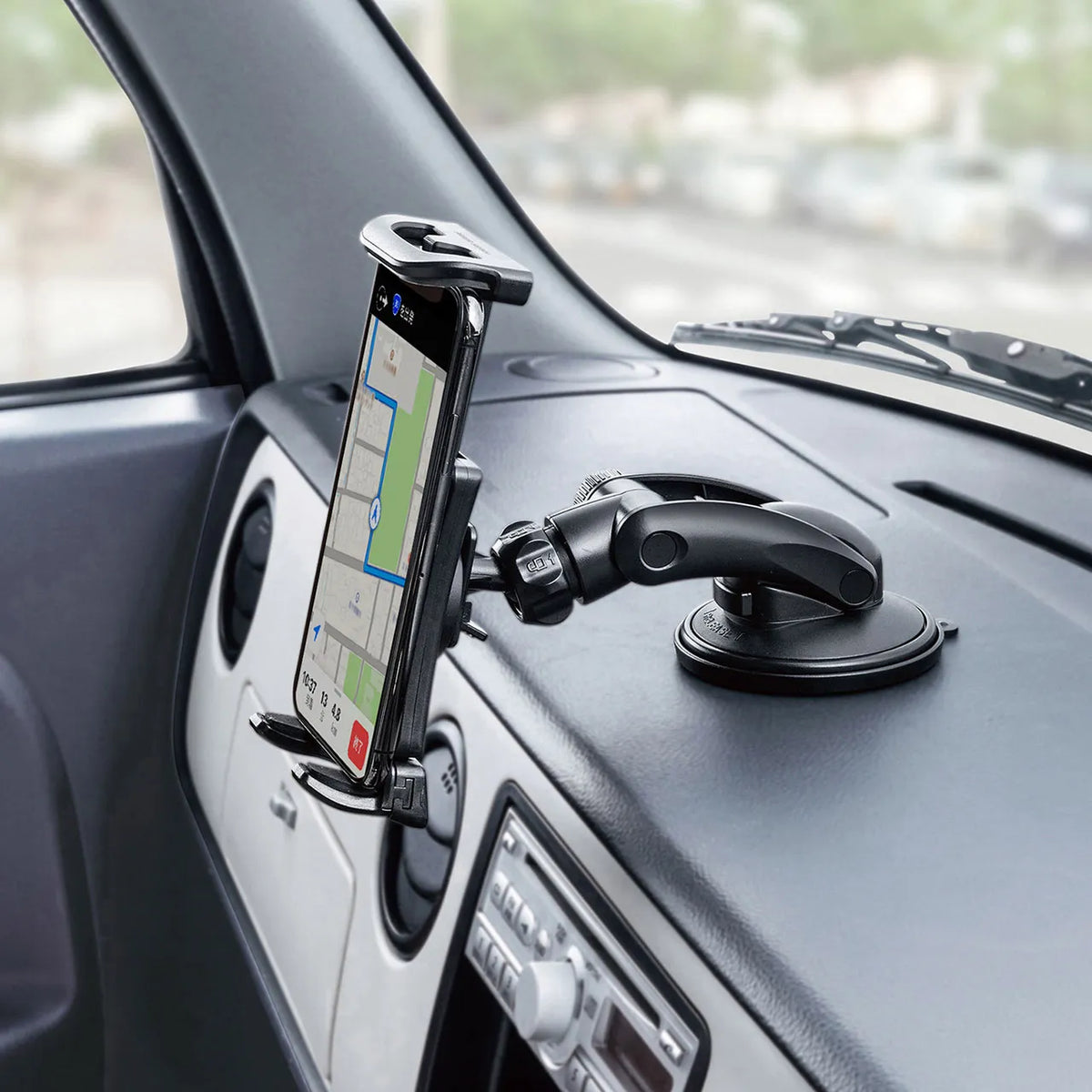 Car Tablet Holder (Suction Cup Type) CAR-HLD13BK