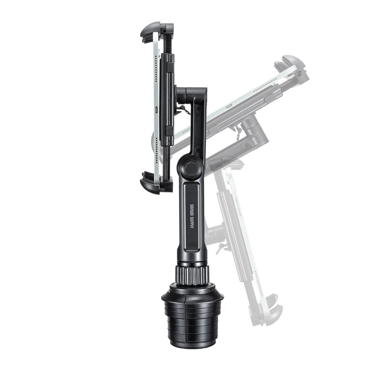 Car Tablet Holder (Cup Holder Mount Type) CAR-HLD14BK
