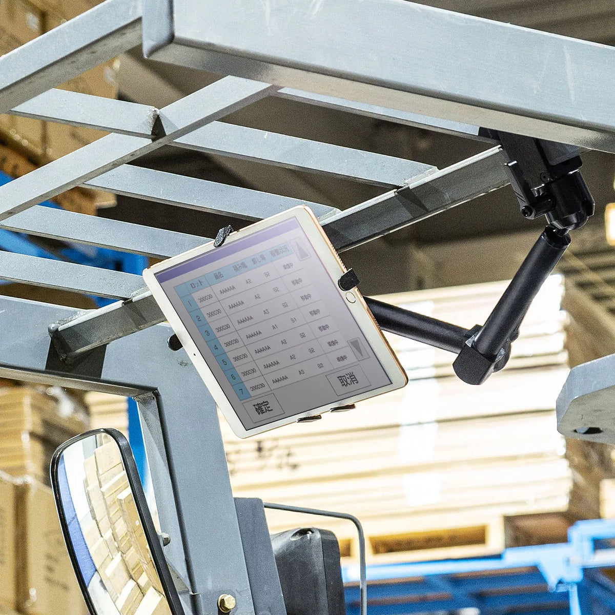 Tablet holder for pole mounting (3 joints) CAR-SPHLD5