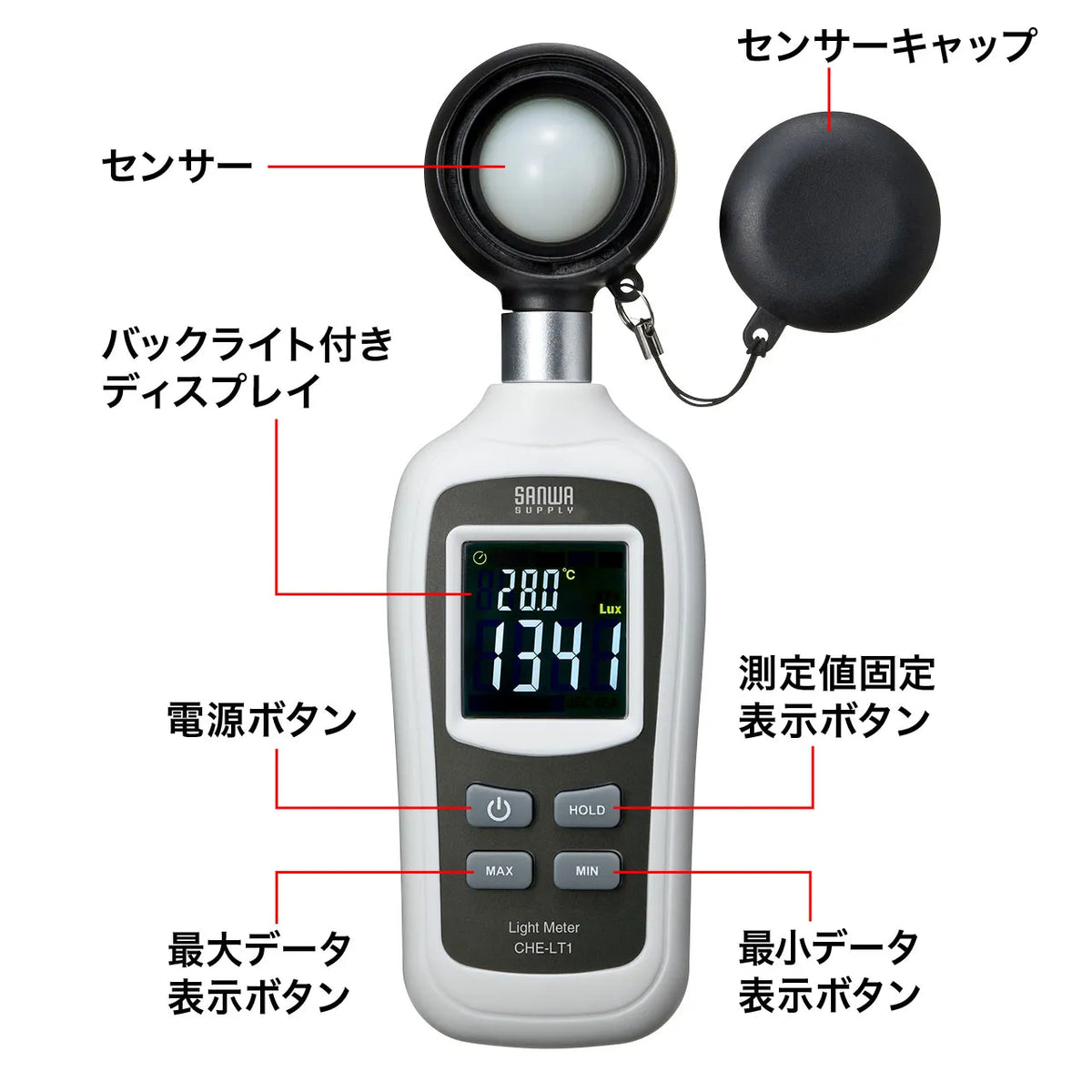 Digital Illuminance Meter CHE-LT1