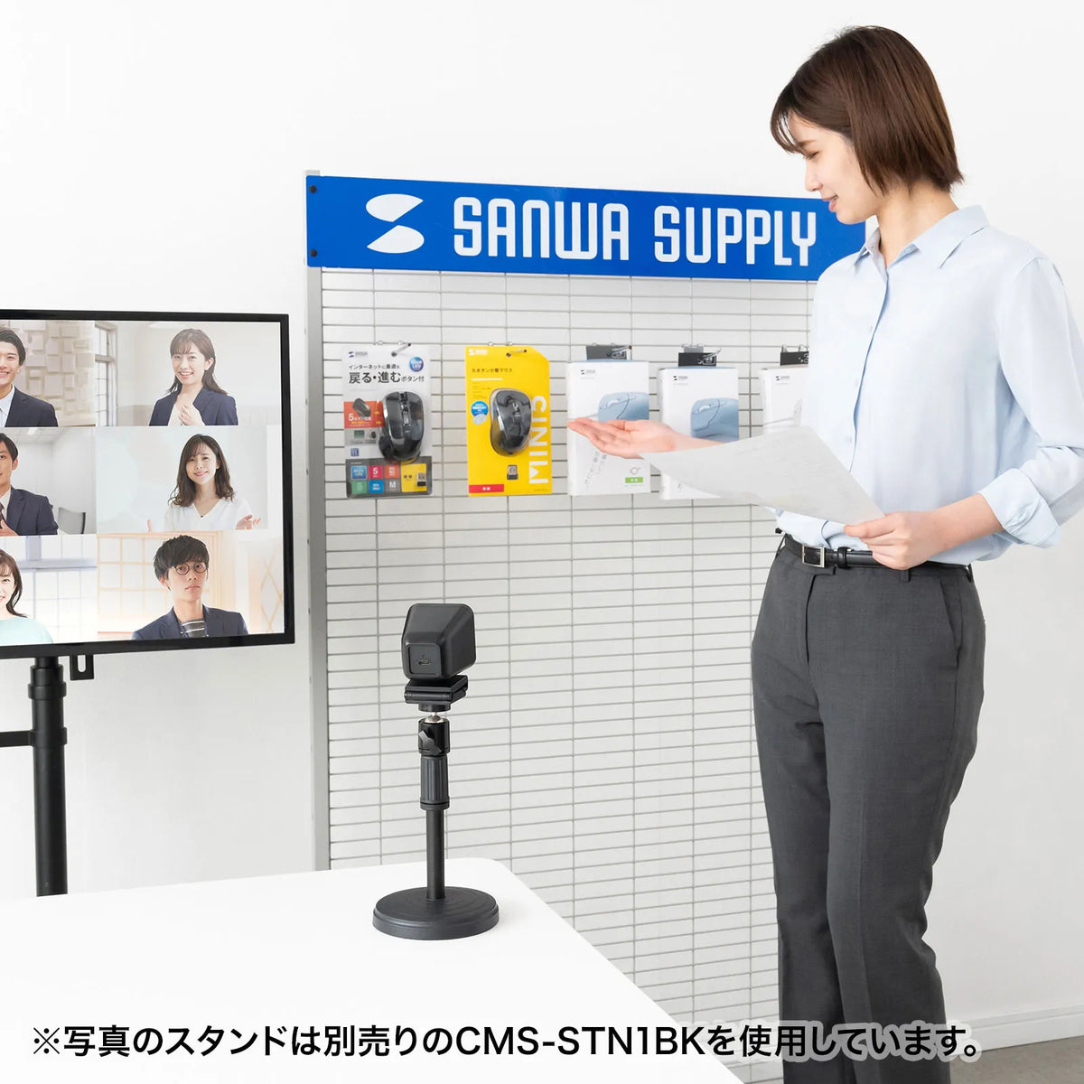 Wireless webcam CMS-V65BK