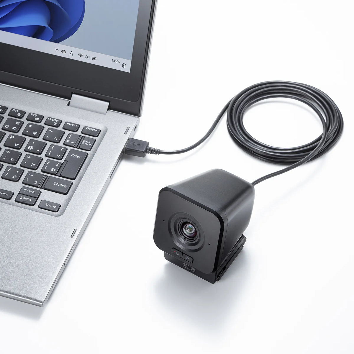 Wireless wide-angle webcam CMS-V69BK