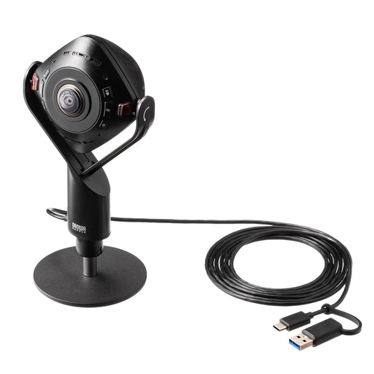 360-degree webcam with built-in speaker CMS-V71BK