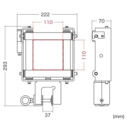 Four-sided roller CR-110-4S