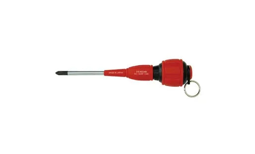 Easy-to-use screwdriver (with fall prevention ring) DC-305P-100