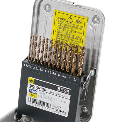 Cobalt Masamune Drill Set DCOD-13S