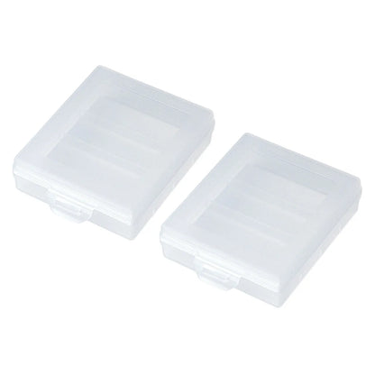Battery case (2-pack for AA batteries, clear) DG-BT3CLN