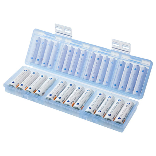 Battery case (high capacity type compatible with AA and AAA batteries, blue) DG-BT6BL