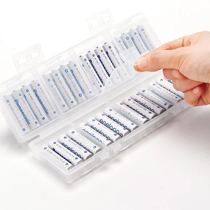 Battery case (AAA size only, high capacity, clear) DG-BT8C