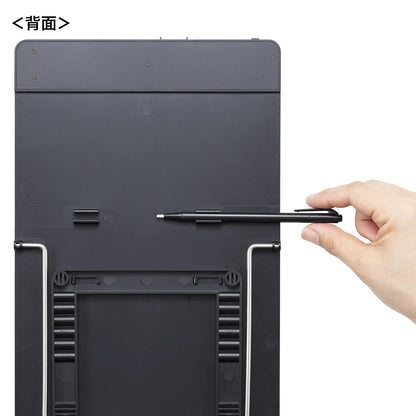 Electronic memo pad with clip DH-320BK