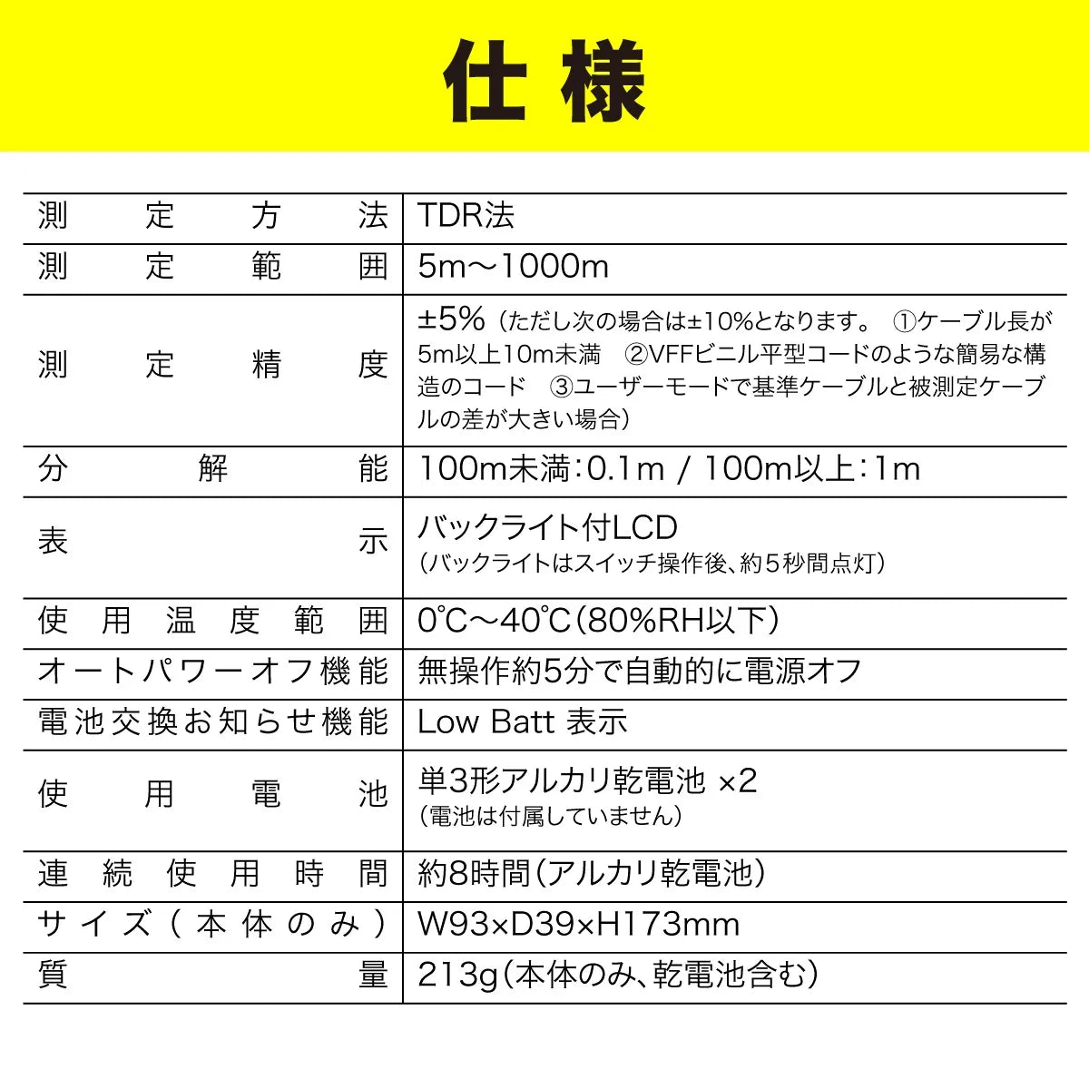 Digital Cable Measurer DMJ-1000AB
