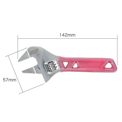 Slim Wide Adjustable Wrench (Short Type) DR-M140TW